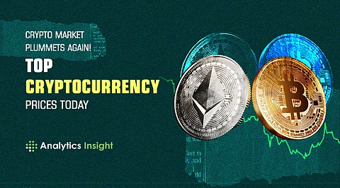 Crypto Market Plummets Again! Top Cryptocurrency Prices Today