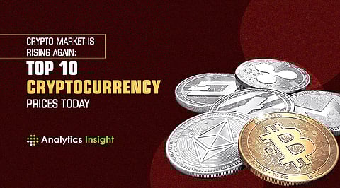 Crypto Market is Rising Again: Top 10 Cryptocurrency Prices Today