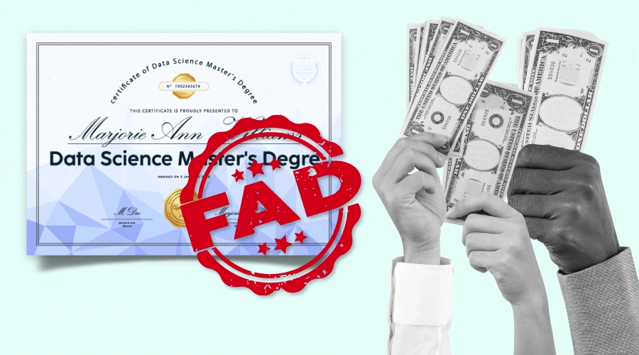Data Science Master’s Degree is a Fad! Stop Spending on it