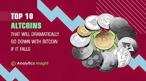Top 10 Altcoins that will Dramatically Go Down with Bitcoin if it Falls