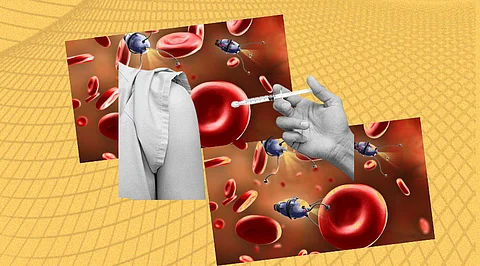 Injecting Robots into Bloodstream to Fight Diseases