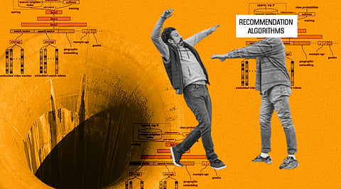 Recommendation Algorithms Could Push You into the Pit You Escaped From