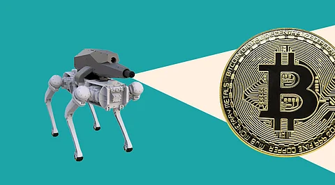 Killer Robots are Searching for Bitcoin Tokens in a Landfill! Yes, it is Not a Movie