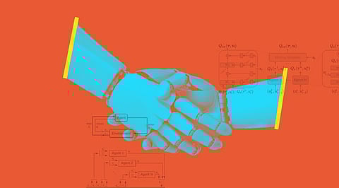 Multi-Agent Reinforcement Learning Can Help Robots Work Together