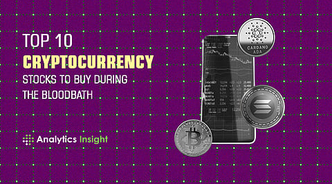 Top 10 Cryptocurrency Stocks to Buy During the Bloodbath