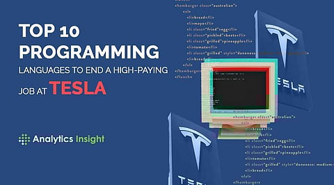 Top 10 Programming Languages for Having a High-Paying Job at Tesla