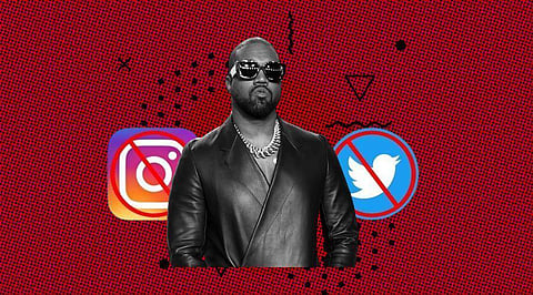Getting Banned from Instagram and Twitter Doesn’t Phase Kayne!