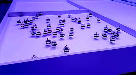 A New System to Control Swarm of Tiny Robots is Onboard!