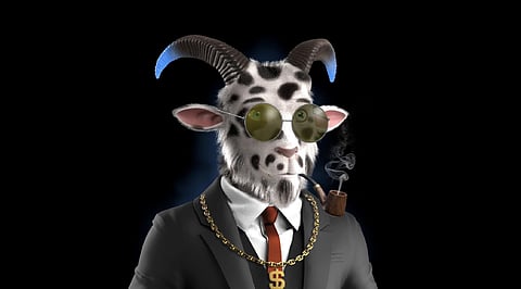 Cryptocurrency Elon GOAT Goes Unseen by the Millionaire