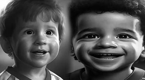 AI Reimagined and Recreated Famous Footballers into Toddlers