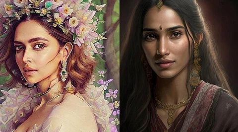 Stunning AI Artworks of Indian Women from Different States Go Viral