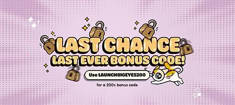 Big Eyes Bonus Code Ends in 5 Days; Bitcoin, Ethereum Hold Steady After CPI Report