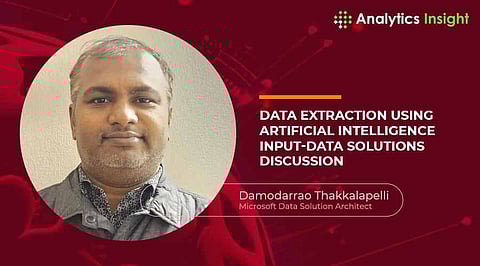 Data Extraction Using Artificial Intelligence Input-Data Solutions Discussion