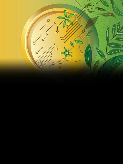 Get green by using blockchain technology.