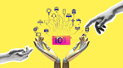 How do IoT and Machine Learning Go Hand in Towards a Smart Future?