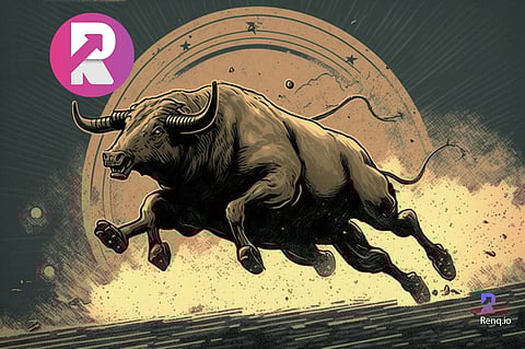 Investors are bullish on Shiba Inu (SHIB), Aptos (APT), and RenQ Finance as the market shows bullish trends