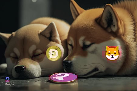Shiba Inu (SHIB) and Dogecoin (DOGE) show no signs of progress, while RenQ Finance (RENQ) sells out stage 3 of its Presale, raising more than $4.3 Million.