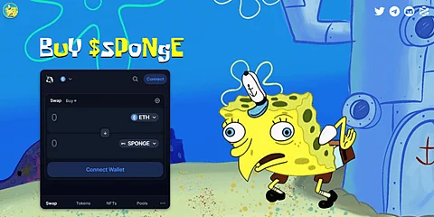 100x Meme Coin $SPONGE Trends 1st on DEXTools, Predicted to Be The Next Pepe Coin