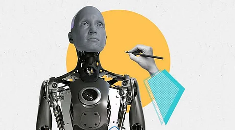 AMECA: An AI-Powered Humanoid Robot That Writes Poems