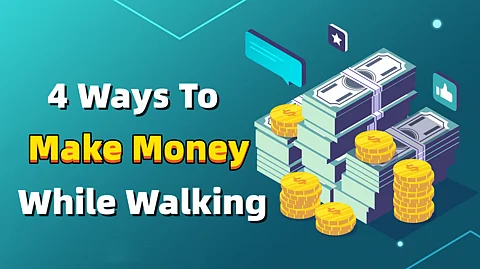 The best way for beginners to earn money online while walking.($100/day+)