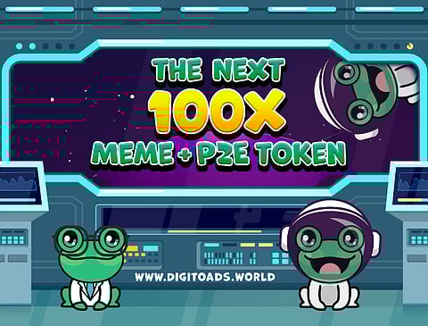 DigiToads Among Top Performing Meme Coins, Experts Predict a 50X After Launch