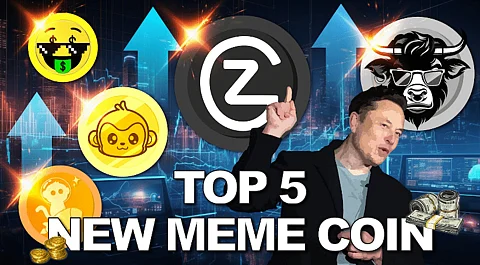 Update: Top 5 New Meme Coins in 2023. Zucklon, Wall Street Memes, Thug Life, Apemax, Mooky