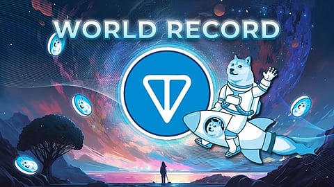 World Record for Fastest Blockchain to be Broken? The First Telegram Meme Coin Leaping to the Moon to Help!