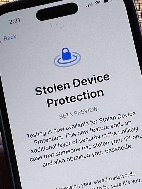Apple's New Feature to Protect Stolen iPhones