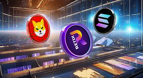 Crypto Market Future Trends for 2024 analyzing Shiba Inu (SHIB), Retik Finance (RETIK), Solana (SOL)