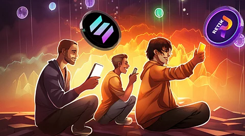 Solana (SOL) and Retik Finance (RETIK) are the top 2 trending tokens on social media