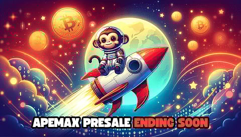 Top Altcoin ApeMax Presale Ends Soon: Grab Your Tokens Before the Presale Closes in Less Than 1 Month