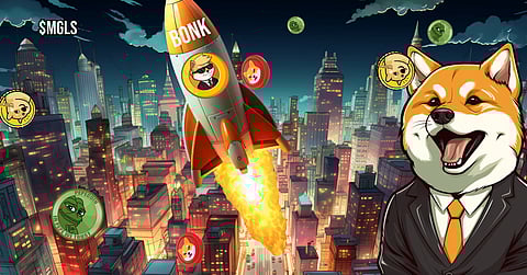 Can BONK Leave the Bear Market Before 2024? Pepe Coin Eyes Second Monthly Peak as Meme Moguls (MGLS) Third Stage Selling Out Quick