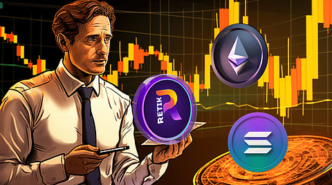 Crypto Advisor shares his Insights on Solana (SOL), Ethereum (ETH) and Retik Finance (RETIK) as possible Bull run Leaders