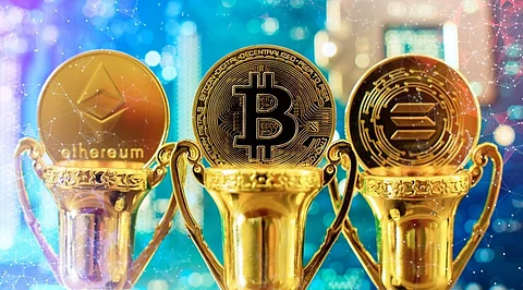 Bitcoin Consolidates As Ethereum (ETH) And Solana (SOL) Take Lead, AI Coins (FET, AGIX, RNDR) Form Record Highs