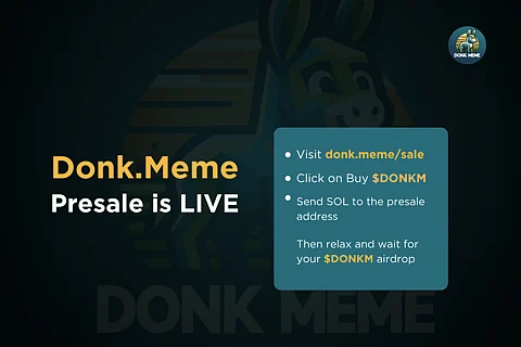 Donk.Meme A Solana Meme Coin Project Sells 30% Of It’s Presale Allocation, Is This The Next Pepe?