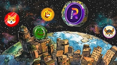 5 Hot Altcoins That Could 100X By The End Of 2024: Floki Inu (FLOKI), Pepe Coin (PEPE), Shiba Inu (SHIB), Bonk (BONK), Retik Finance (RETIK)