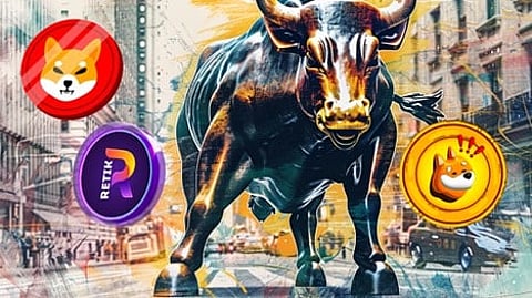 Make Big Profits With These 3 Tokens In The 2024 Crypto Bull Run: Shiba Inu (SHIB), Dogecoin (DOGE) And Retik Finance (RETIK)