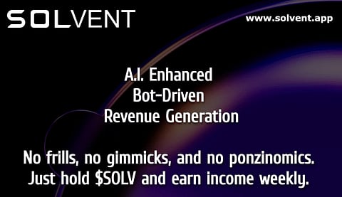 Solvent.app Launches Revolutionary AI-Enhanced Bot Network on Solana Blockchain with Ongoing $SOLV Token Presale