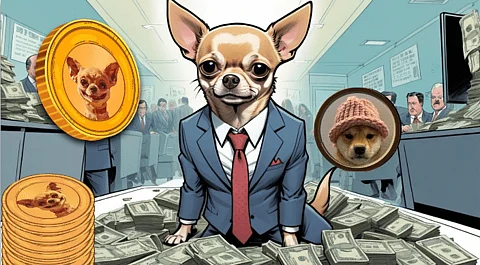 Are These 2 Dogwifhat Whales Onto the Next Big Meme Coin? Sold $3,450,000 WIF When Price Dipped Below $4 Last Week, Now Investing in New Coin with Market Cap Under $200,000,000