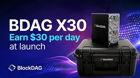 Crypto Miners Favour BlockDAG X30 Home Mining Rig for 30,000x ROI as BNB Rival’s Presale Gets Attention & TRX Price Pulls Back