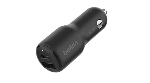 UAE Car Deal Alert: Belkin 42W Dual Car Charger Drops 62% to AED 49