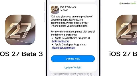 Apple Rolls Out iOS 27 Beta 3