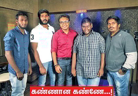 டி. இமான் உடன் திருமூர்த்தி