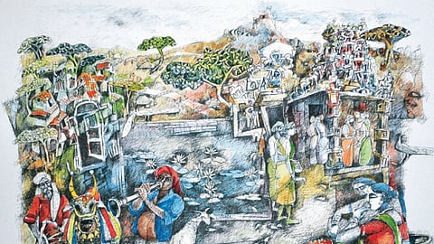 வரைந்து கொண்டே இருப்பேன்!