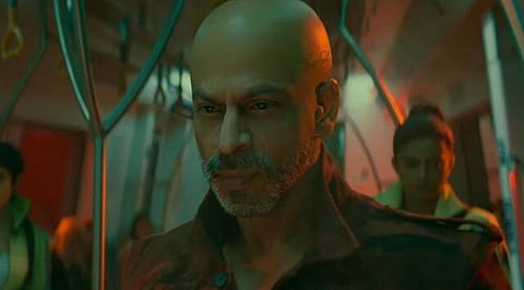 ஜவான் திரைப்படத்தில் ஷாருக்கான்