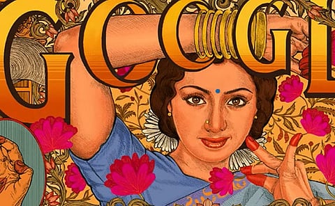 ஸ்ரீதேவியின் டூடுல்