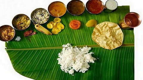 வாழை இலை சாப்பாடு