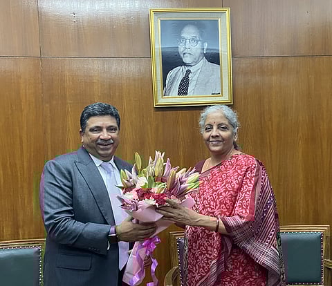 நிர்மலா சீதாராமன் - பிடிஆர் சந்திப்பு