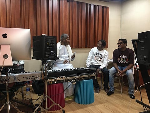 இளையராஜா - பாரதிராஜா - மனோஜ்