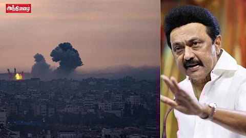 போரை நிறுத்த ஸ்டாலின் கோரிக்கை